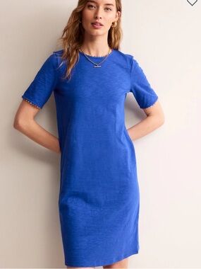 Boden Ali Pom Sleeve Dress SZ 8